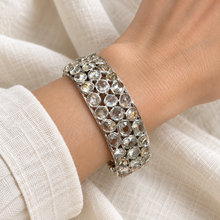 Load image into Gallery viewer, Rutilated Quartz Bangle with Silver
