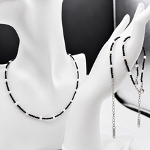 Загрузить изображение в средство просмотра галереи, Black Onyx &amp; Pearl Necklace &amp; Bracelet
