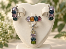 Cargar imagen en el visor de la galería, Multicolor Tourmaline Set

