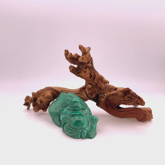 Malachite carving