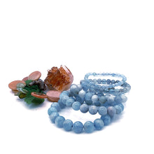 Загрузить изображение в средство просмотра галереи, Aquamarine Bracelet A Quality
