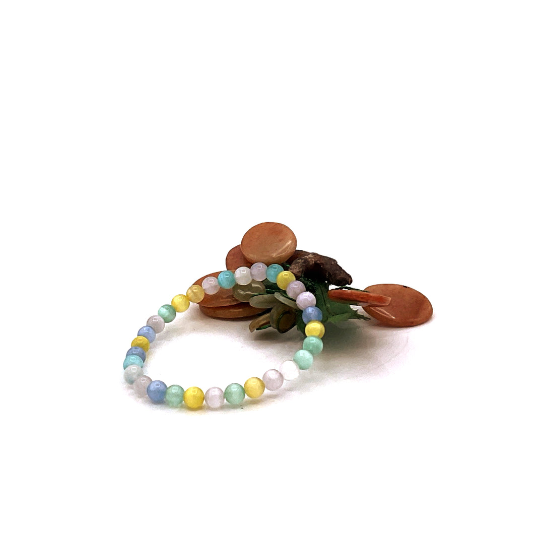 Multicolor Selenite Bracelet