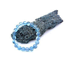 Load image into Gallery viewer, Blue Topaz 7A Bracelet
