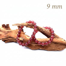 Load image into Gallery viewer, Strawberry Quartz 5A Bracelet
