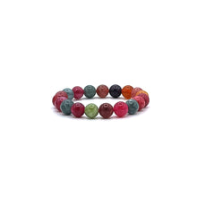 Load image into Gallery viewer, Tourmalated Quartz Dyed Bracelet
