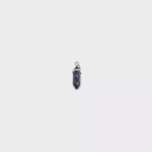 Load and play video in Gallery viewer, Snowflake Obsidian Point Pendant
