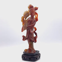 在图库查看器中加载和播放视频，Ming Dynasty Carnelian Sculpture 
