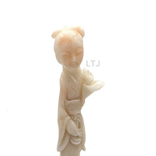 Load image into Gallery viewer, Angel Skin Coral carving from 20th century
