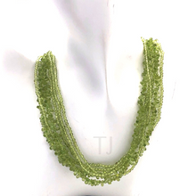 Load image into Gallery viewer, Peridot six layered Necklace
