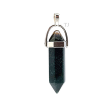 将图片加载到图库查看器，Bloodstone point pendant 
