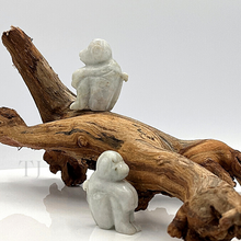 Load image into Gallery viewer, Monkey shaped Burmese Jade Figurine
