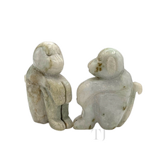 Cargar imagen en el visor de la galería, Monkey shaped Burmese Jade Figurine
