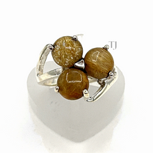 Cargar imagen en el visor de la galería, Rutilated Quartz Ring in Sterling Silver
