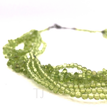 Load image into Gallery viewer, Peridot six layered Necklace
