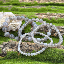 Загрузить изображение в средство просмотра галереи, Gray Agate Bracelet
