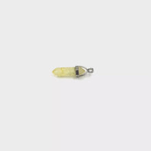 Load and play video in Gallery viewer, Citrine Point Pendant
