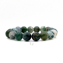 Load image into Gallery viewer, Moss Agate bracelet
