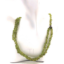 Load image into Gallery viewer, Peridot double layered necklace
