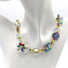 Загрузить изображение в средство просмотра галереи, Multi-colored Swarovski necklace
