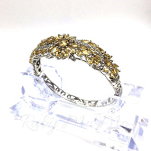 Загрузить изображение в средство просмотра галереи, Citrine Kanote bracelet in sterling silver
