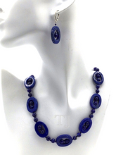 Load image into Gallery viewer, Lapis Lazuli Set in sterling silver
