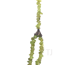 Load image into Gallery viewer, Peridot double layered necklace
