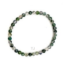 Load image into Gallery viewer, Moss Agate bracelet
