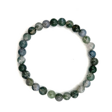 Загрузить изображение в средство просмотра галереи, Moss Agate bracelet
