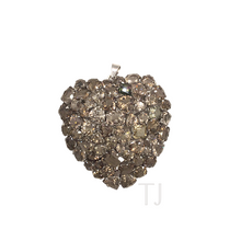 Load image into Gallery viewer, Zircon Heart Pendant and Brooch
