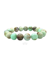 将图片加载到图库查看器，Chrysoprase beads Bracelet
