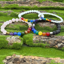 Load image into Gallery viewer, Seven Chakra bracelet
