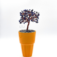 Load image into Gallery viewer, Lapis Lazuli gemstone tree
