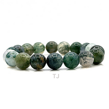 Load image into Gallery viewer, Moss Agate bracelet
