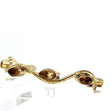 Load image into Gallery viewer, Citrine Wavy bracelet in sterling silver
