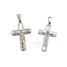 Load image into Gallery viewer, Cross silver pendant
