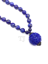 Load image into Gallery viewer, Lapis Lazuli Necklace with a pendant

