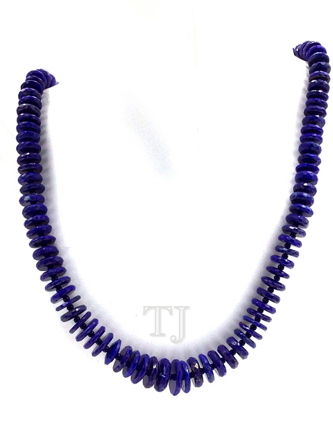 Lapis Lazuli A quality necklace with 14k gold