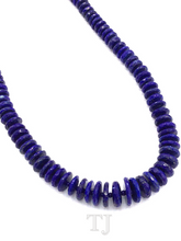 Load image into Gallery viewer, Lapis Lazuli A quality necklace with 14k gold
