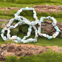 Cargar imagen en el visor de la galería, Larimar Nugget bracelet 
