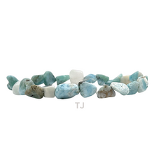 Load image into Gallery viewer, Larimar Nugget bracelet 
