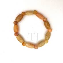 Cargar imagen en el visor de la galería, Natural Yellow Jade Bracelet
