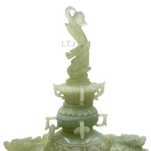 将图片加载到图库查看器，Hetian Jade Incense burner (Ming Dynasty)
