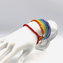 Cargar imagen en el visor de la galería, Seven Chakra bracelet set
