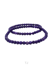 Load image into Gallery viewer, Charoite bead bracelet
