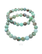 将图片加载到图库查看器，Chrysoprase beads Bracelet
