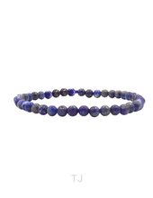 Load image into Gallery viewer, Lapis Lazuli Bead Bracelet
