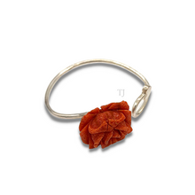 Load image into Gallery viewer, Italy rose coral bracelet in sterling silver
