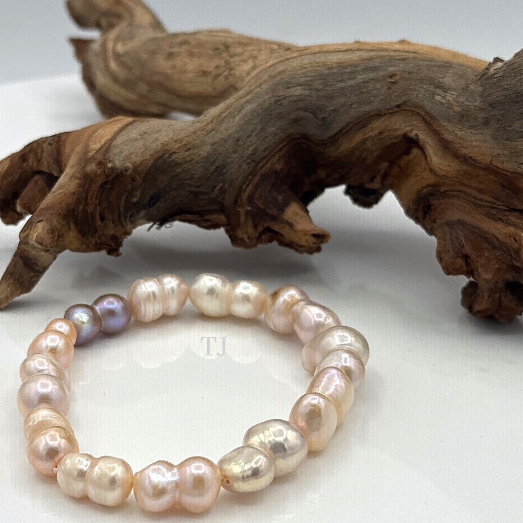 Fresh Water Pearl Stretchy Bracelet