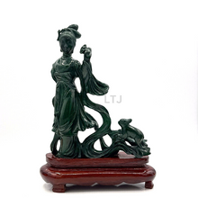 Load image into Gallery viewer, Malachite carved sculpture (20th Century)
