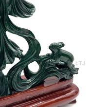 将图片加载到图库查看器，Malachite carved sculpture (20th Century)
